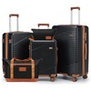 NEISIA Luggage Sets 3 Piece, Hard Shell Carry on Suitcase