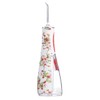 Pop Sonic Typhoon Water Flosser (White Floral) | Non-Slip, Waterproof