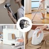 Schuko plug, power plug with strain relief, earthing contact plug