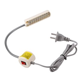 Luz De Coser Cuello De Cisne Lámpara,Luz De Trabajo Portátil,Ac110v-240v 30 Lámpara De Luz Led Interruptor De Base Magnética Para Luz De Trabajo De Máquina De Coser,Para El Hogar O La Máquina De Coser