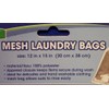Zippered Mesh White Laundry Clothing Garment Wash Bags THREE PACKS
