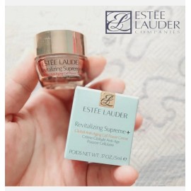 Estée Lauder 2 X Estee Lauder Revitalizing Supreme + Global Anti-Aging Creme .17 Oz/5ml NEW