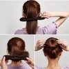 TEOZBLU Pack of 4 Magic Hair Bun Maker, Bun Maker,