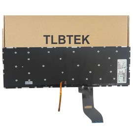 TLBTEK Backlight Keyboard Replacement Compatible with Lenovo Ideapad Y700-15ISK Y700-17ISK Y700-15ACZ SN20H54489 SN20H54485 SN20H54506 T6Y1B-US Series Laptop