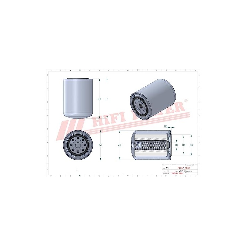 HIFI Filter Hydraulic Filter SH 76408