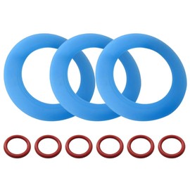 JRSHOME Flush Valve Seal for American Standard, 3 Pack Upgraded Silicone Material 7301111-0070A Toilet Parts Replacement for Champion 4 and Eljer Titan 4