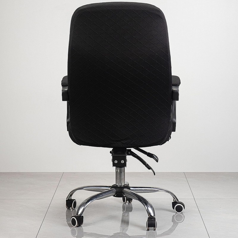 Melaluxe Office Chair Cover with Armrest Covers， Universal Stretch Desk