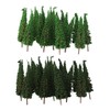 100 Pieces Model Trees Scenery Miniature Railroad Diorama Layout Architecture