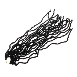 Ipetboom Effortless Styling Fake Braids Twisted Crochet Braid Hair Extensions Synthetic Hair Dreads Wig