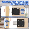 Magnetic Push Latch Catch 4 Pack Pressure Touch Release Catches