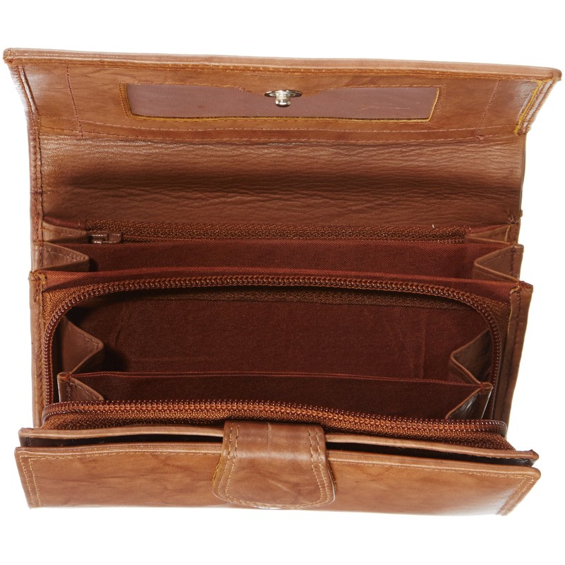 Women's purse from genuine leather