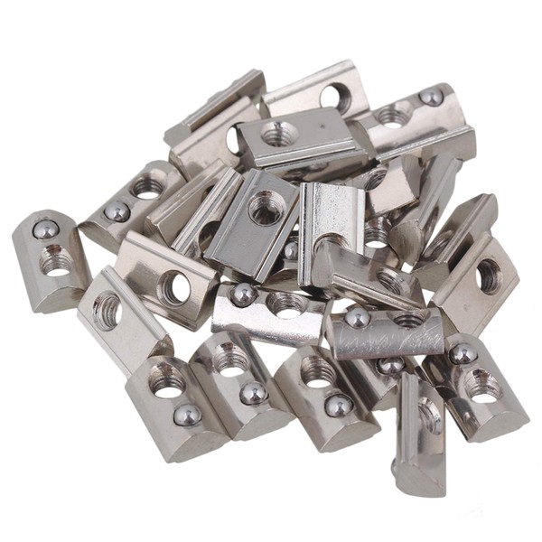 CNBTR Silver European Standard 20 Series Aluminum Slot Carbon Steel