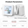 Tuya ZigBee Temperature Humidity Tester LCD Backlight Display Mobilephone APP