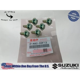 Suzuki OEM 1999 - 2007  (6) Hayabusa Gsx1300R Clutch Spring Bolts 21482-02F12