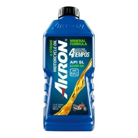 Aceite ParA MOTOR Akron 20w50 1L MINERAL