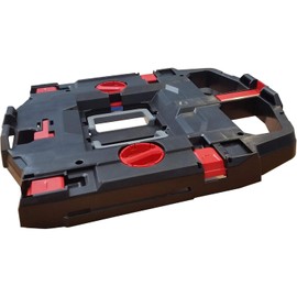 Starmix UniFix adapter for storage boxes, compatible with all standard box systems, such as Systainer T-Loc, Midi and the Systainer Classic as well as Bosch L-Boxx (Sortimo)