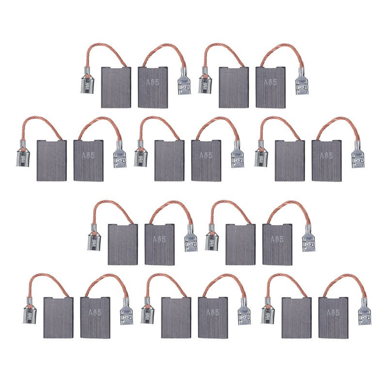Escobillas de Carbón para Motor, 20 Piezas Escobillas de Carbón