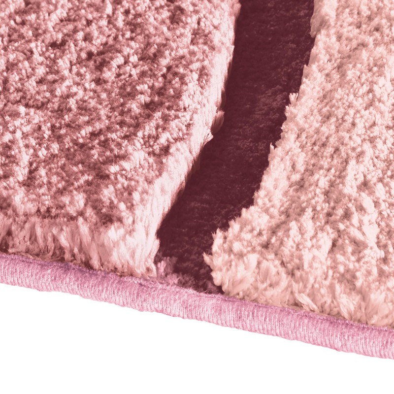 REDBEST Louisville Toilet Lid Cover Dusky Pink Size 47 x