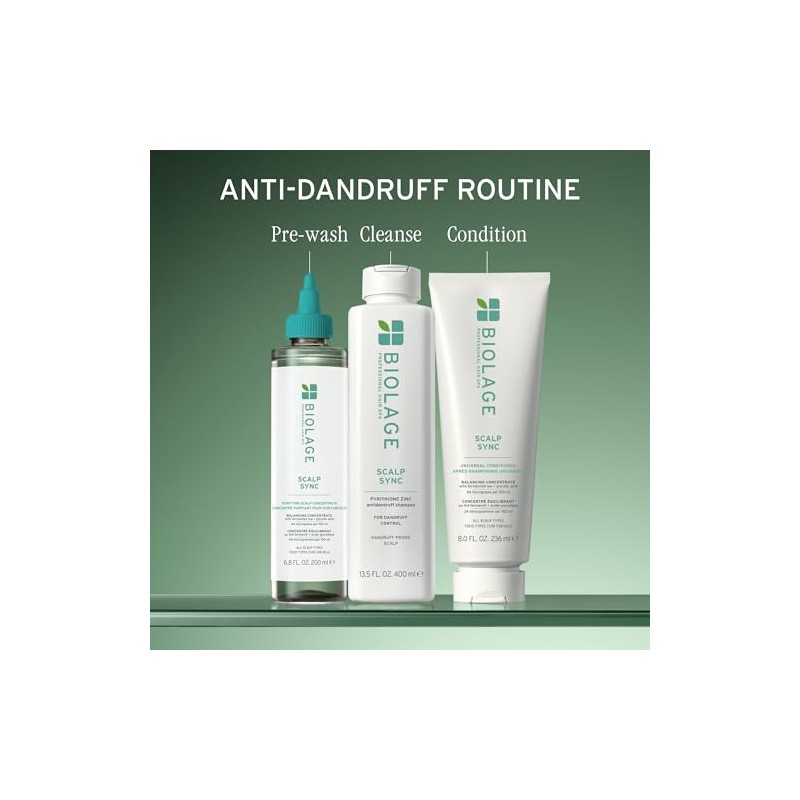 Biolage Scalpsync Champú anticaspa., 1000 mL (33.8 oz)