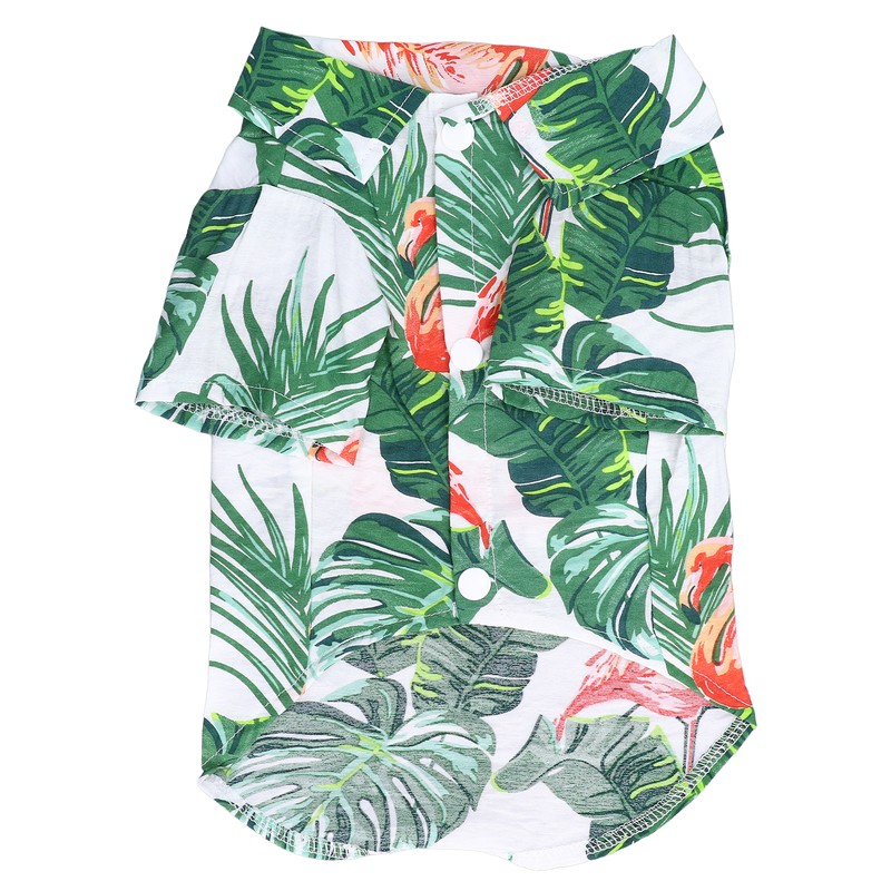 Pet Hawaiian Shirt Hawaiian Style Dog Summer T Shirt Suitable