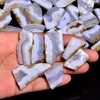 Natural Gemstone Row Slice (Blue lace agate)
