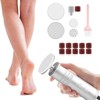 Kredioo Electric Foot Callus Remover 5 in 1 Glass Nail