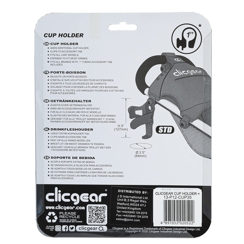 Clicgear Golf Trolley Getränkehalter Plus