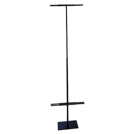 Banner Stand - Black - Accommodates 2 x 6’ Banners