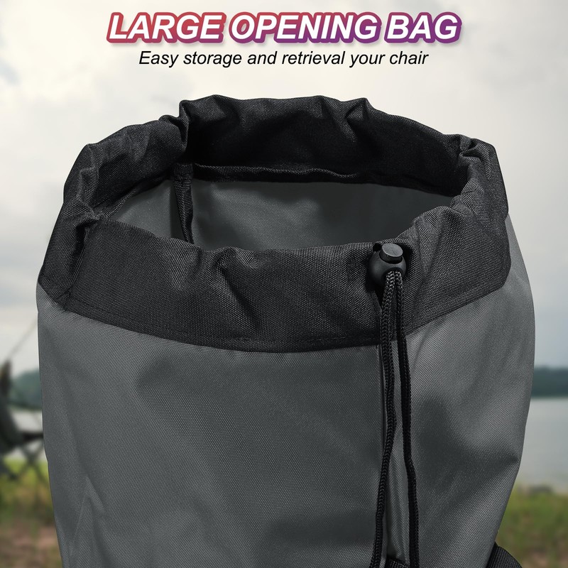 PATIKIL 47 Inch Camp Chair Replacement Bag, Foldable Camping Chair