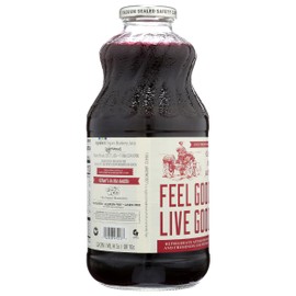 LAKEWOOD Organic Pure Juice, Blueberry, 32 FZ