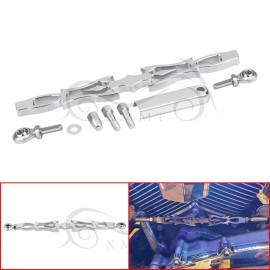 Unbranded Motorcycle Chrome Gear Shift Linkage For Harley Softail Electra Glide Road King