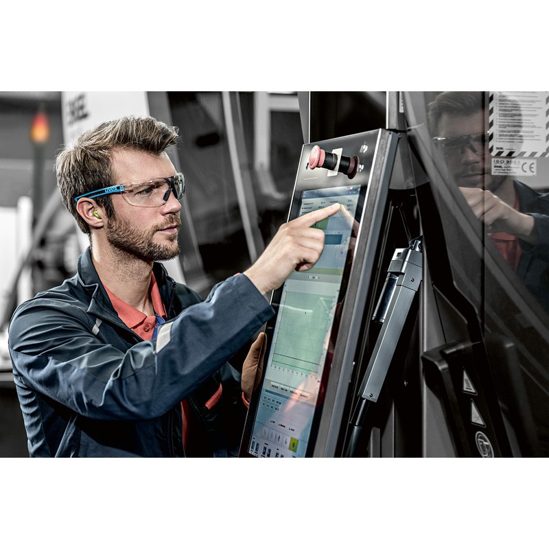 Uvex X-Fit Pro Safety Glasses - Transparent Work Glasses -