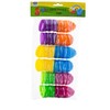 Circular Delights: Set of 24 Colorful Circle Printed Fillable Plastic