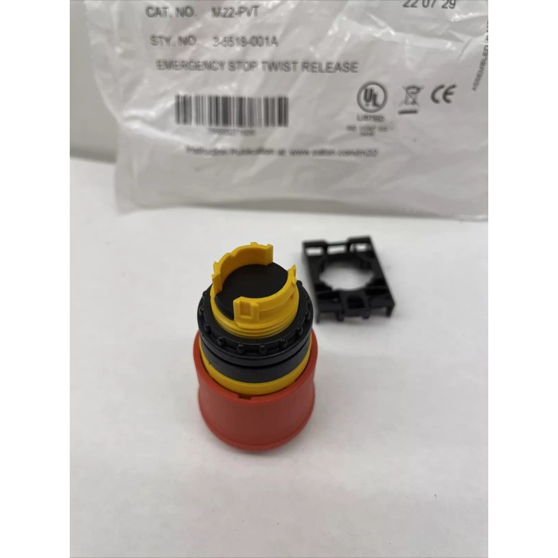 Eaton Emergency Stop Push Button Eaton M22-PVT
