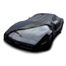 CarsCover Custom Fit C4 1983-1996 Corvette Car Cover Ironshield Leatherette All Weatherproof Waterproof 100% Block Sun, Rain, Dust