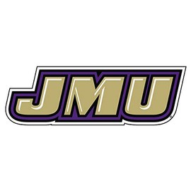 Craftique James Madison Decal (JMU Decal (3",4",6",12"), 3 in)