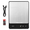 Food Scale - Rechargeable Digital Kitchen Scale 33lb, 1g/0.05oz Precision,