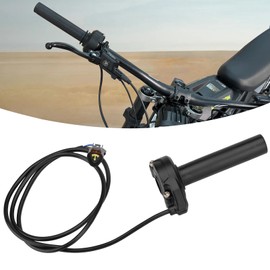LKV Throttle Grips Handlebar Assy Compatible with Sur Ron Light Bee X/S Segway X160 X260 Electric Dirt Bike Gas Throttle Tube Turn Electronic Motorbike Grip Handle