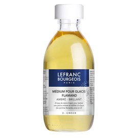 Lefranc & Bourgeois Flemish Siccative Paint, Oil Paints become Highly Transparent and Glossy - 250 ml Bottle