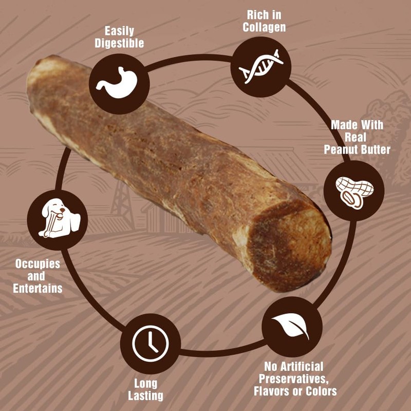 Rewardables Healthy Chewers Peanut Butter Collagen Rolls 2 Count |