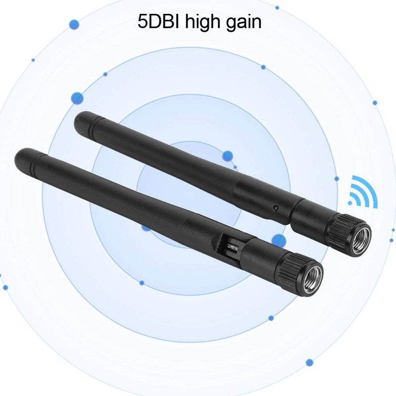 2pcs Wifi Antenna 2.4G 5G Dual Band Antenna Wifi Antenna