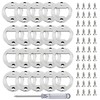 Stainless Steel Bottle Opener Inserts Kit - 20 Set with
