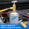 R600A R290 Self Sealing Can Tap with Refrigerant Tank Adapter,
