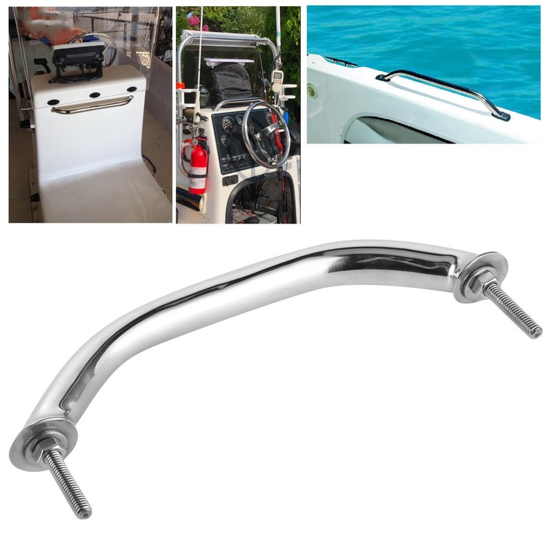 Marine Boat Door Grab Bar Stainless Steel Rail Grip Hatch