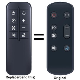 New Replacement Remote Control Compatible with LEVOIT 36" Bladeless Tower Fan & Air Purifier for Bedroom