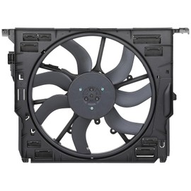 SCITOO SK620273 Radiator Cooling Fan Compatible for 2009-2011 for 528i 2009-2010 2012-2013 for 530i 2009-2015 for 535i 2009-2015 for 535i xDrive 2012-2015 for 640i 2014-2015 for 640i xDrive