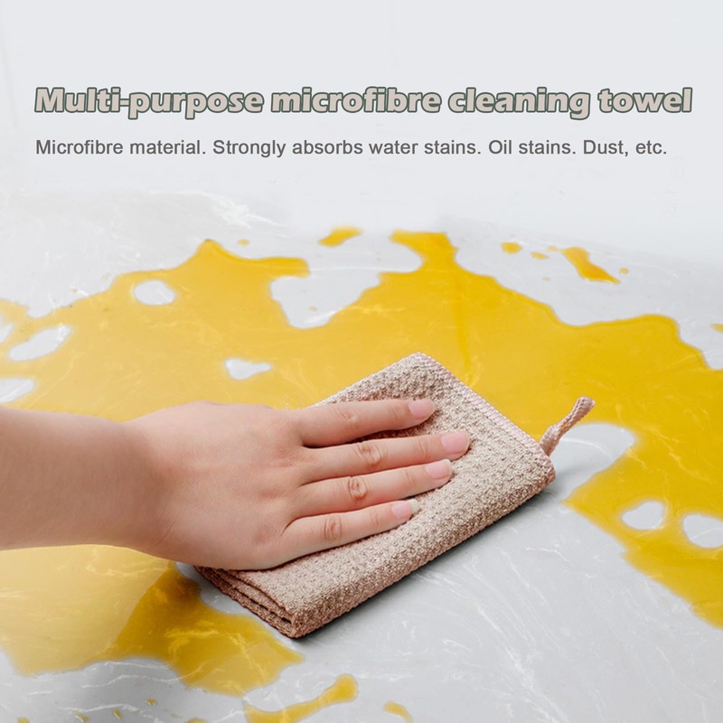 EURSPEUNG Microfibre Cloths, Cleaning Cloths, All-Purpose Microfibre Cloths, Dish Cloths,