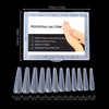 BNG Dual Forms System Flat Square Full Cover Polygel Nail