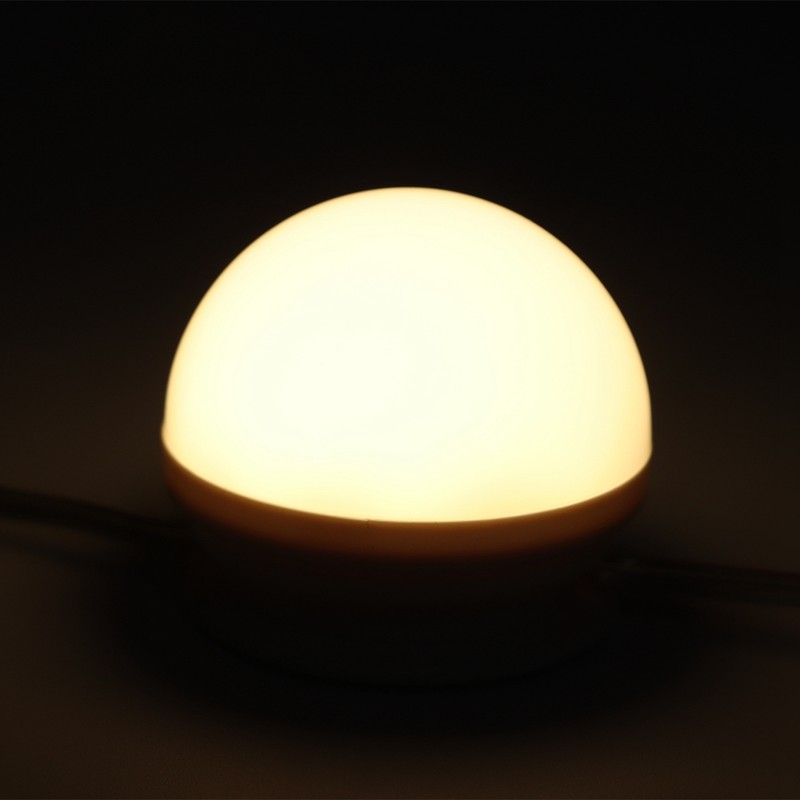 10 LED Dressing Table Makeup Lamp Bathroom Toilet Punch Free