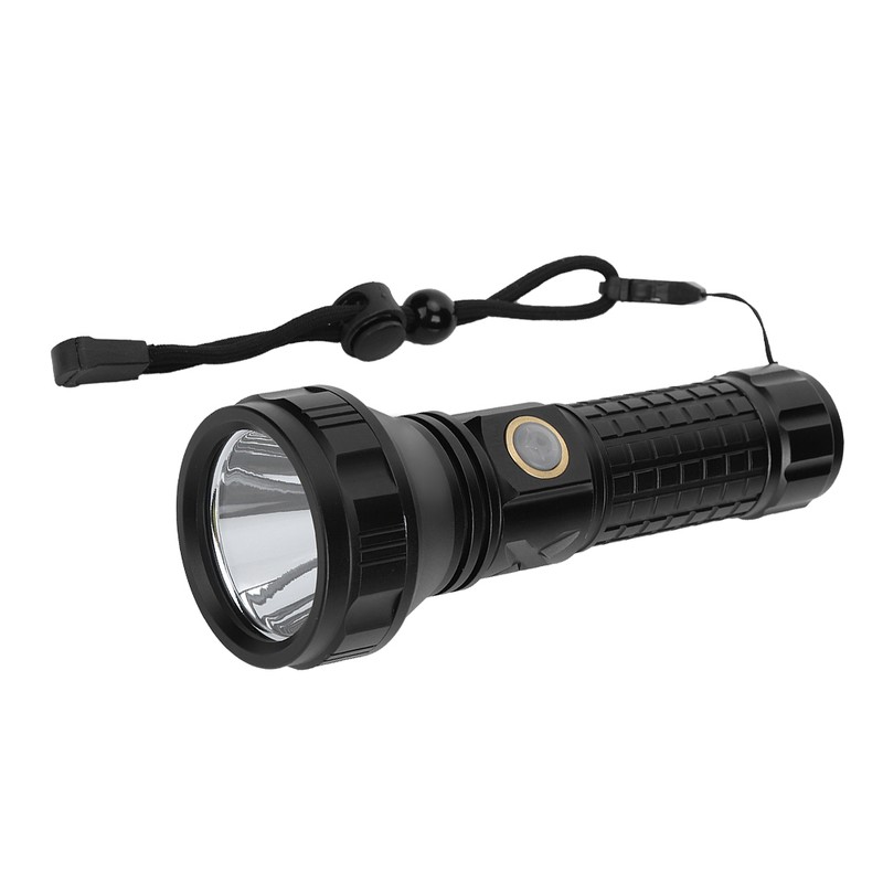 SST40 LED Flashlight USB Rechargeable 7000K 1600lm 3 Lighting Mode